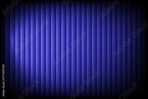 Deep Blue Gradient Vertical Stripes Background abstract