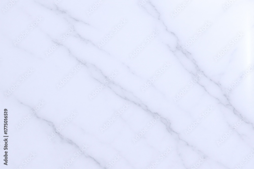 Fototapeta premium Elegant White Marble Texture Background with Subtle Gray Veins for Interior Design and Decoration