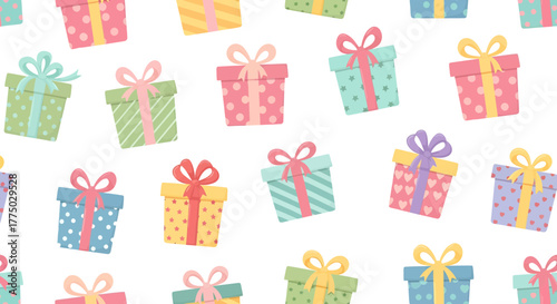 Playful Presents Galore: A Cheerful Array of Gift Boxes for Festive Celebrations