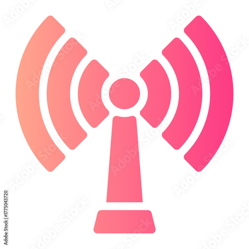 wifi gradient icon