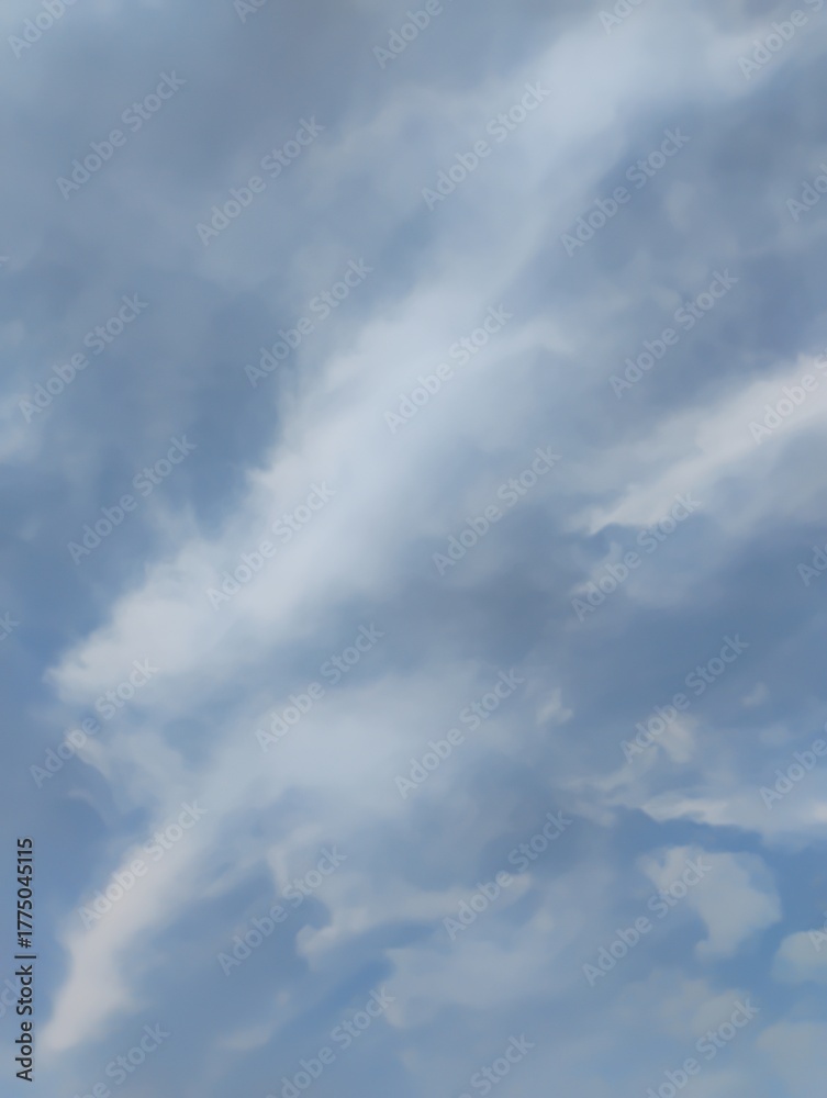Fototapeta premium blue sky with clouds
