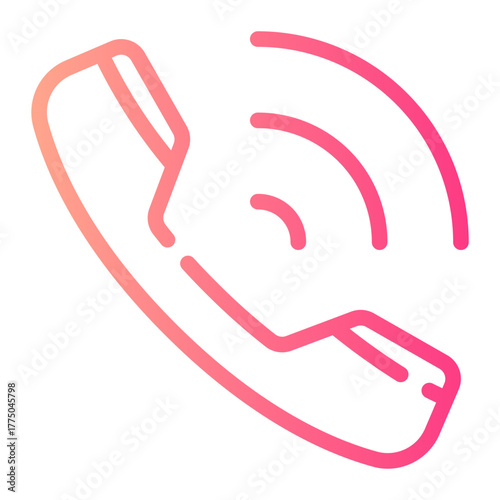 call gradient icon