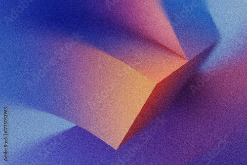 Abstract color background. Gradient blend. Bright colored glow. Diffuse glare. Blurry highlights. Modern design template for web cover. Bitmap. Raster image.