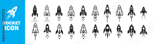 Thin Line Rocketry, Propulsion and Discovery Icons