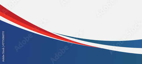 abstract business banner background with red and blue gradient color.eps10