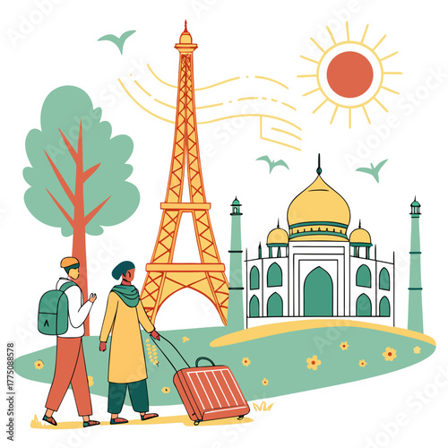 eiffel tower paris france