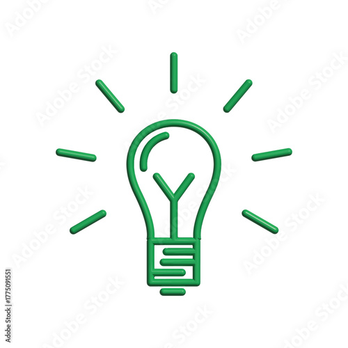 Bulb icon design template