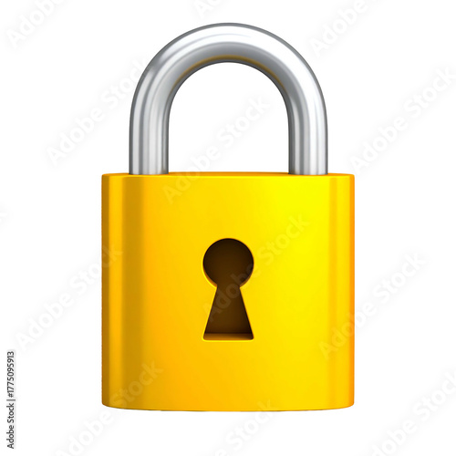 A close-up of a shiny, golden padlock with a silver shackle on a black background