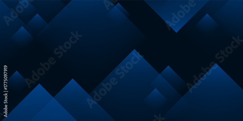 Blue abstract on dark background