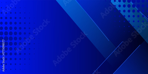 modern blue abstract background with elegant bright diagonal lines eps 10