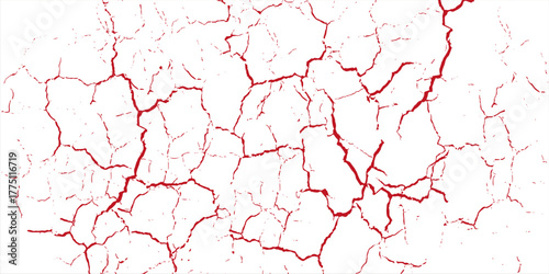 Intricate abstract crack line textures mimicking broken ground, lightning scars, or spidering veins in red versions—perfect for backgrounds or grunge-style projects.