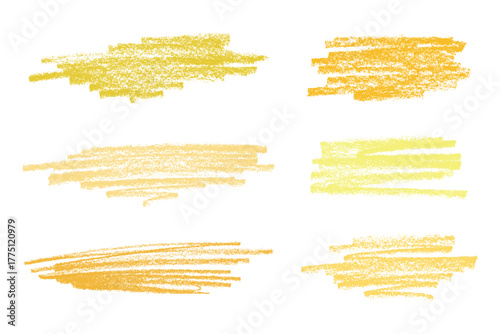 Set of brush paint stroke texture swatch Hand painted background Ink scribble dab clipart Paint smudge for tags and stamps design