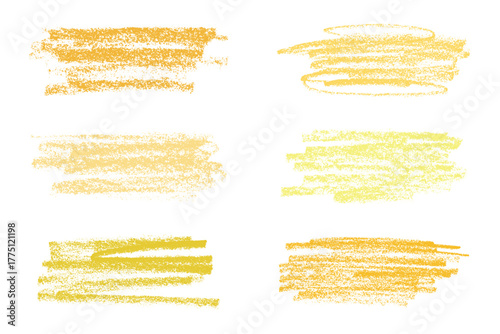 Set of brush paint stroke texture swatch Hand painted background Ink scribble dab clipart Paint smudge for tags and stamps design