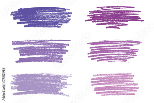 Set of brush paint stroke texture swatch Hand painted background Ink scribble dab clipart Paint smudge for tags and stamps design