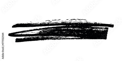 Brush paint stroke texture swatch Hand painted background Ink scribble dab clipart Paint smudge for tags and stamps design