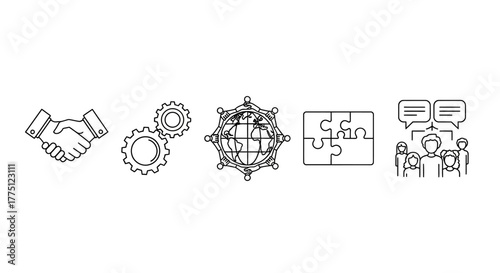 Visualizing Global Collaboration and Strategic Partnerships for Business Growth