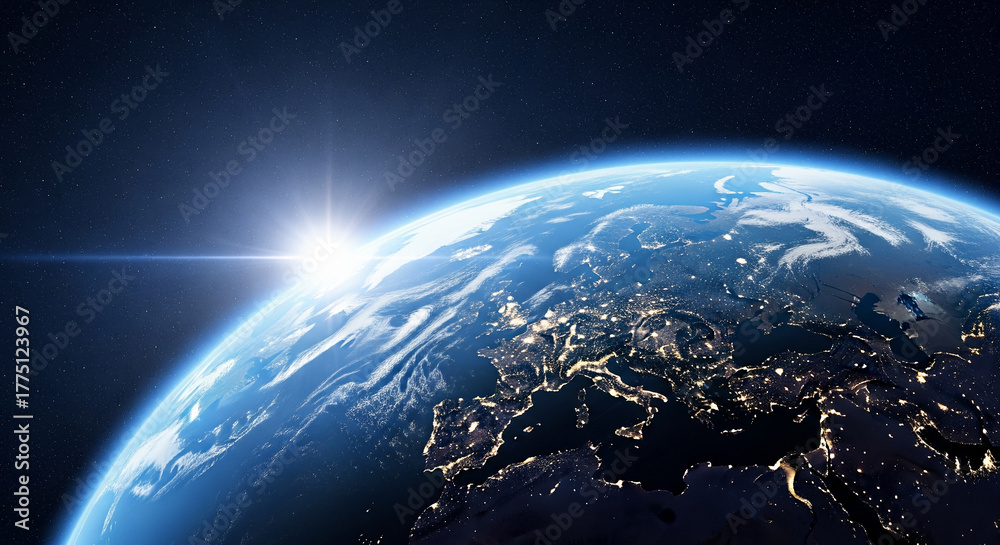 Obraz premium earth in space