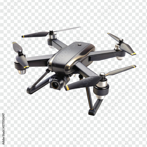 new-black-stylish-drone-transperency-background Adobe Illustrator Artwork