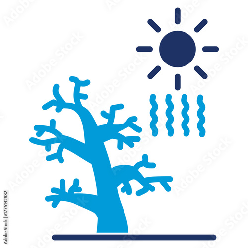 deforestation impact Icon