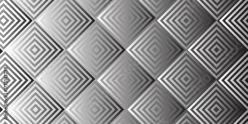 Monochrome geometric diamond pattern backdrop