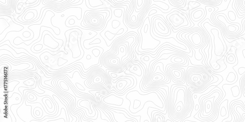 Abstract minimal pattern discovery vector topo map creative discovery White wave grid stripe line map topography. vector geographic contour mounted map background.	