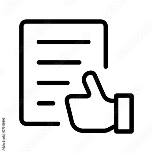 Document Like Approval and Feedback Icon Set Featuring Liked Files, Favorites, and Positive Interaction Symbols for Modern Apps, Web, and Digital Platforms