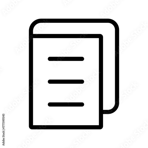 Documents File Management Icon Set Featuring Multiple Files, Records, and Data Organization Symbols for Modern Apps, Web, and Digital Platforms