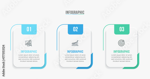 Vector infographic label design with circle infographics template design and 3-4-5 options or steps. Can be used for process diagram, presentations, workflow layout, banner, flow chart, info graph.