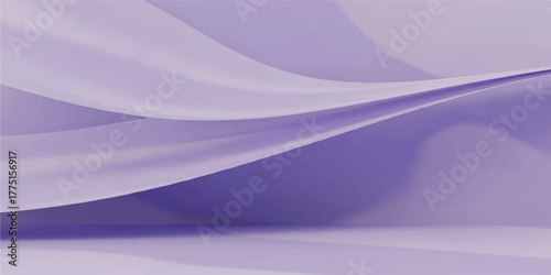 Abstract purple wave background soft flowing curves create a modern elegant backdrop ideal for presentations and graphic design projects