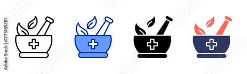 Pharmacy Symbol icon sheet multiple style collection