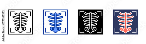 Xray Scan icon sheet multiple style collection