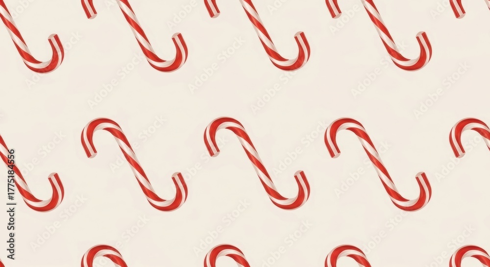 Fototapeta premium Minimal Candy Stick Background