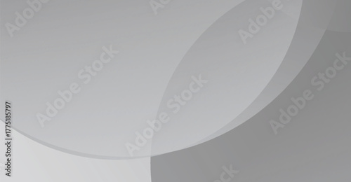 Subtle shades of gray create a modern background with smooth, overlapping curves and clean gradients, offering a calming and sophisticated visual texture ideal for designs