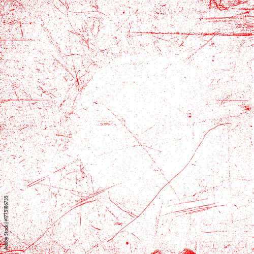 Abstract Red Grunge Texture with a Distressed Feel. Perfect for Creative Projects, Backgrounds or Edgy Designs. Ideal for Advertising, Social Media and Artistic Themes.