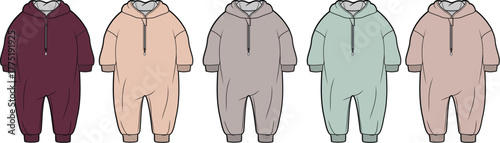 Colorful Pajama Rompers Cozy One-Piece Outfits for Comfort and Style