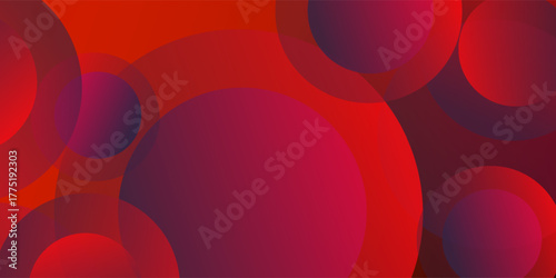 Abstract circular composition with dark red and purple hues, creating a dynamic effect of depth and color gradation modern
