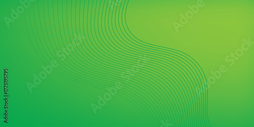 Green and yellow line Gradien background, cyber nano information, abstract picture