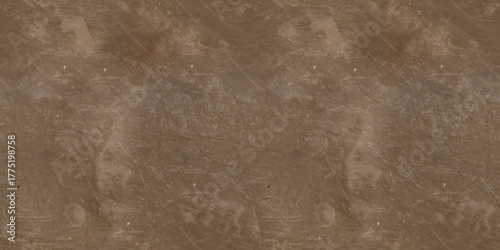 Realistic Detailed Dirt Surface Texture with Marks and Small Rock Fragments