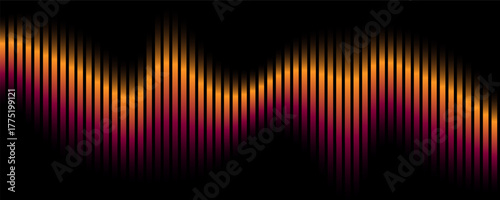 Abstract background with blurred vertical lines in orange and purple, creating a dynamic pattern