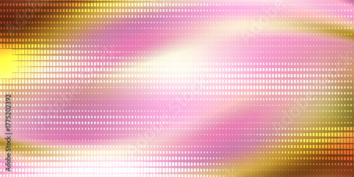 Image of defocused stadium lights. Abstract pink background with neon effects and colorful lights. illustration digital.