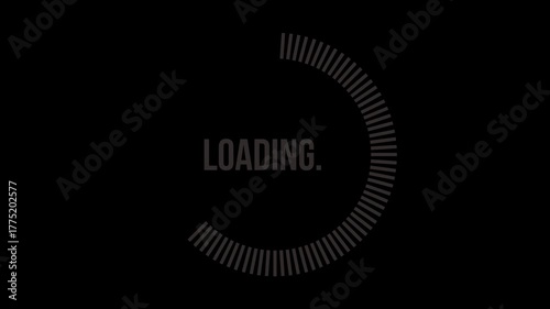 gif loading buffering spinning circle