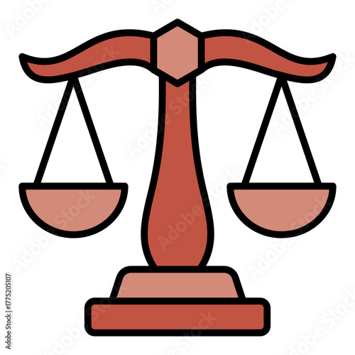Justice scale Icon