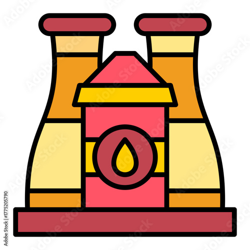 Oil refinery Icon