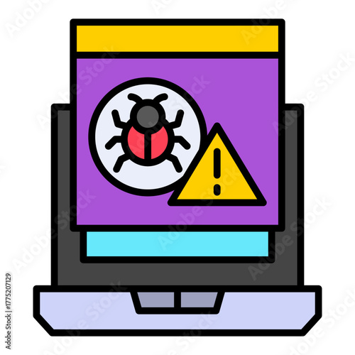 Virus warning Icon
