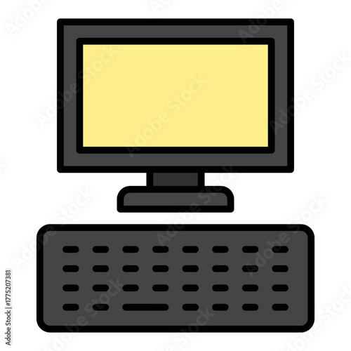 Desktop computer Icon