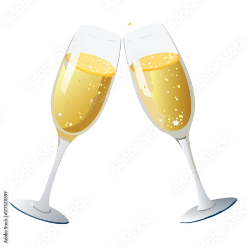 Celebration champagne glasses toast cheers drink alcohol party bubbles sparkling wine event occasion