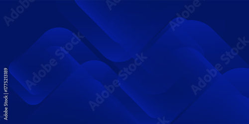 Abstract blue background. Modern simple blue geometric design. Minimal shapes. Suit for booklet brochure banner poster simple modern design art