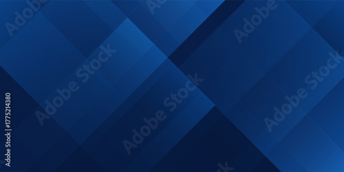 Modern black art dark navy blue silver abstract pattern background. Geometric shape. Line triangle angle fold polygon abstract art design simple