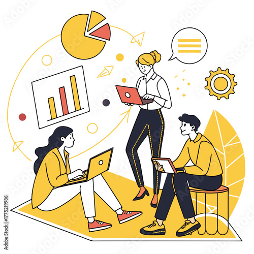 man and woman on vacation