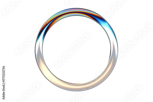 3D iridescent ring